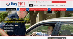 Desktop Screenshot of bayhilltrafficschool.com